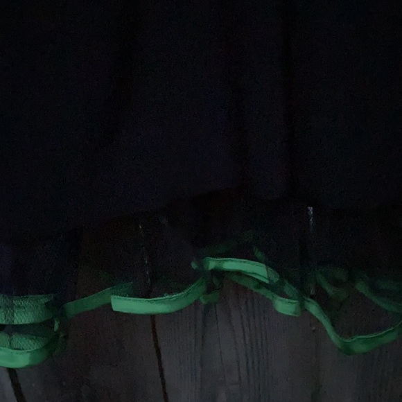 Taboo Black and green halter dress sz. L - Picture 3 of 5